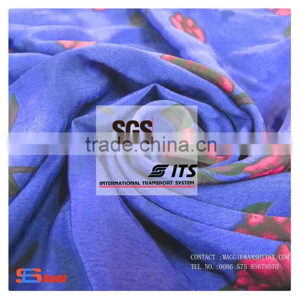 110gsm Koshibo Bubble Crepe Printed Fabric for South American Market photo-6