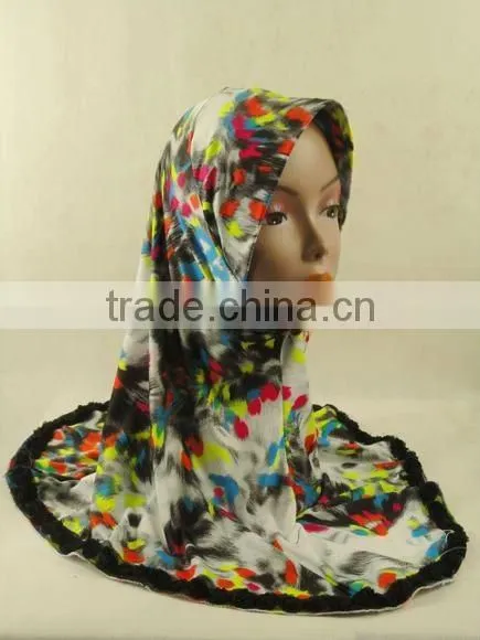 OEM Muslim Hijab Scarves Headpiece photo-3