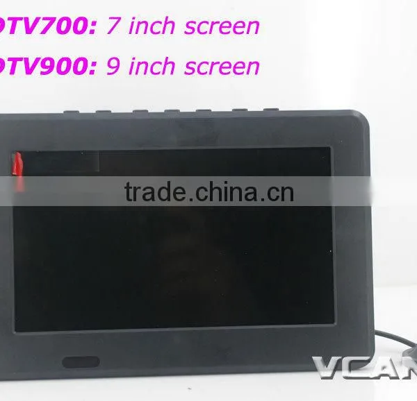 DTV900-DVBT2 9 Inch Digital TV Receiver USB TF MP5 Player AV in Rechargeable Battery Columbia photo-6