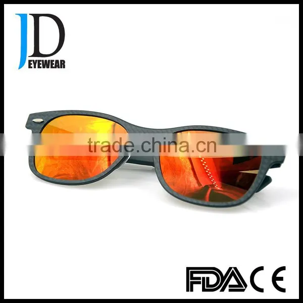 Wholesale Cat.3 UV400 Carbon Fiber Polarized Bike Sunglasses photo-2