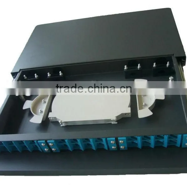 19inch12 24 Port Fiber Optic Patch Panel Fast Shipping photo-4