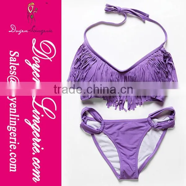 2014 Newest Fashion V -neck Hot Girl Sexy Super Beautiful Bikini photo-3