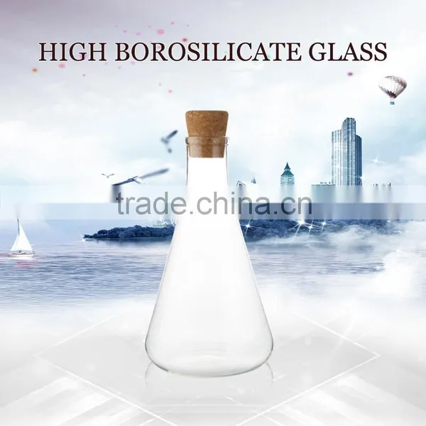 250ml China Supplier Hot Sell Borosil Measuring Liquids With Wooden Lid photo-2