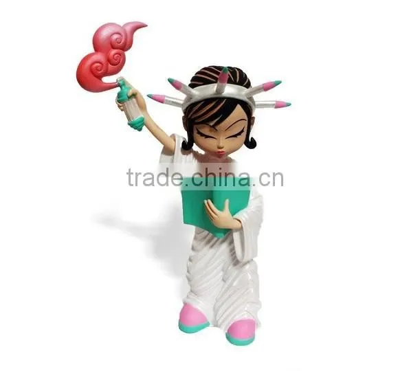 Brand New Cartoon Little Liberty Girl Action Figure Toy for Sale photo-3