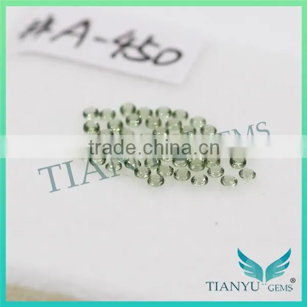 Wholesale Loose Colored Gemstones #A450 Round Brilliant Cut Nano Sital Gems Stone for Jewellery Price photo-3