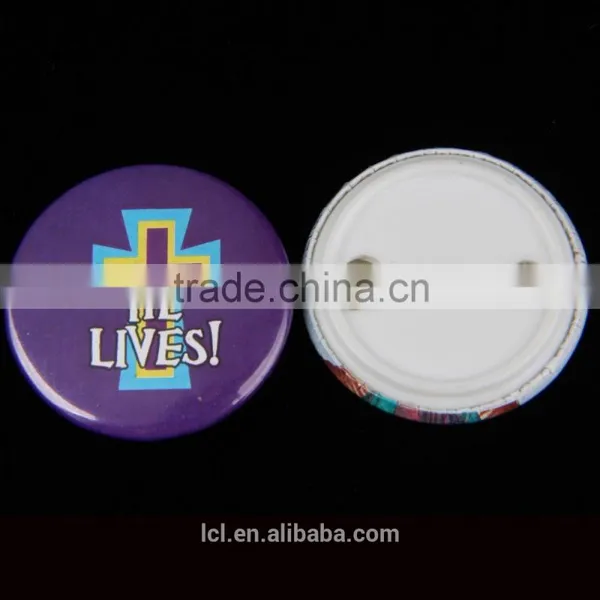 2016 New Arrival Pop Fashion Religious Communities Chritian Jewelry Lapel Pins HE LIVES Pin photo-3