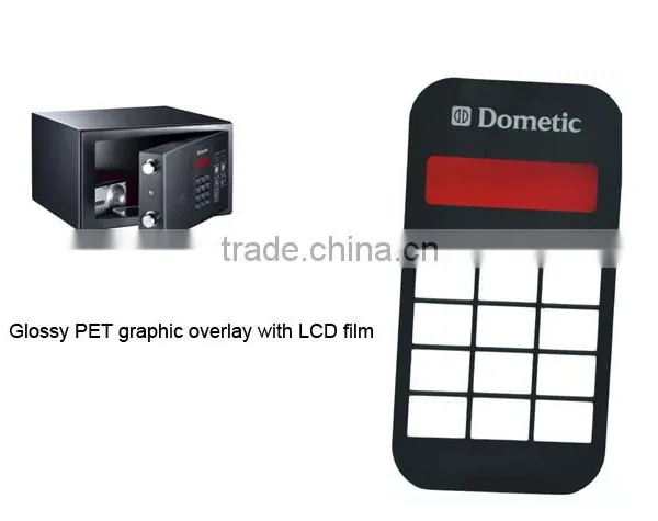 Safe Case Application Glossy PET Transparency Window Membrane Switch photo-6