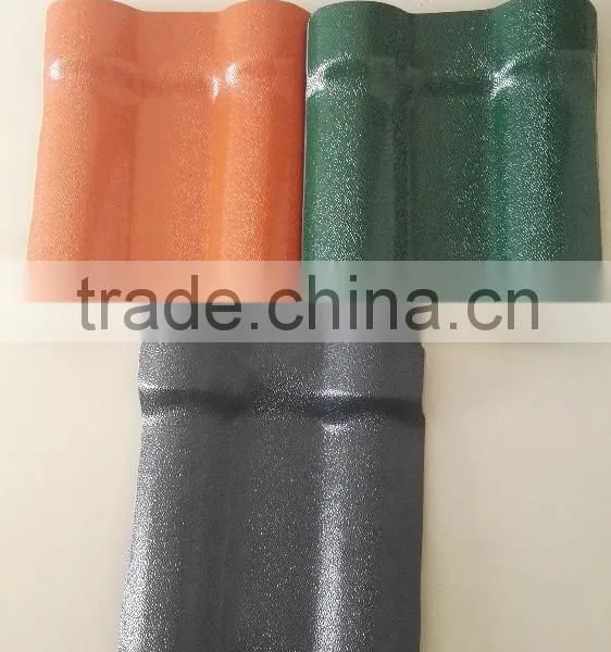 European Different Color Spanish Style Synthetic Resin Roof Tile photo-6