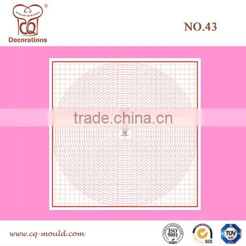 Plastic Partition Round/ Cake Divider, Measure Mat