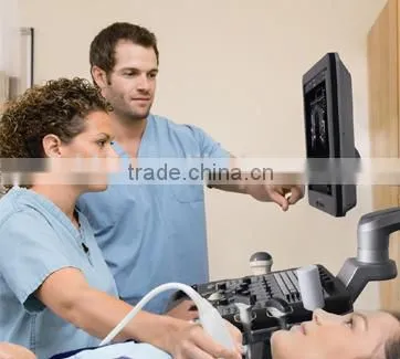 CE/ISO Professional Hospital Equipment Ultrasound Diagnostic Full Digital 4D Trolley Color Doppler Ultrasound Scanner photo-4