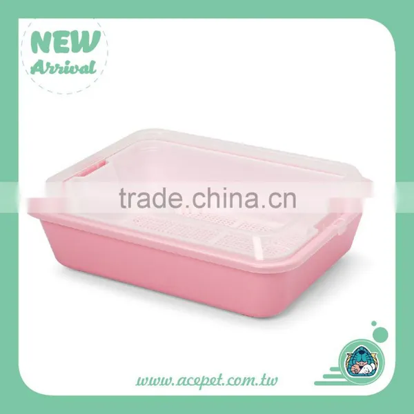 670-A Taiwan Design Pet Product,3coior Plastic Indoor Cat/Pet Litter Box Toilet With Scoop photo-3