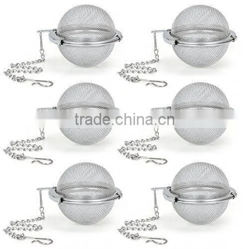Eco-friendly Food Grade Stainless Steel Tea Infuser Ball photo-4