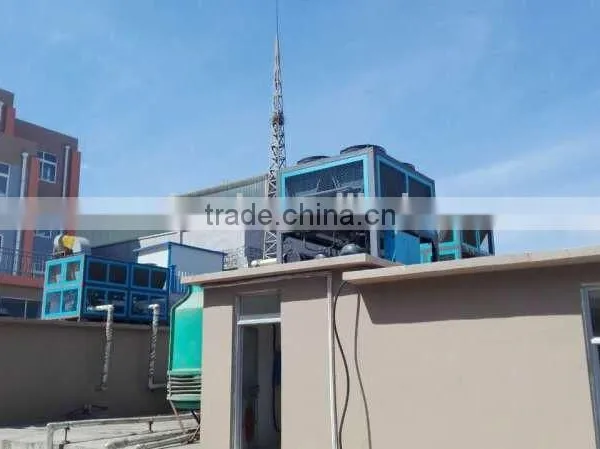 Screw Type Air Source Water Chiller Central Air Conditioner photo-5