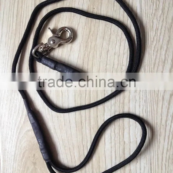Dog lead rope pet supplies,sailing rope, climbing rope,all black 6mm*120cm