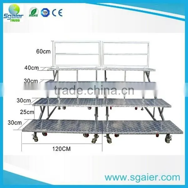 Stage Platform for Church Folding Choral Stage Platform photo-2