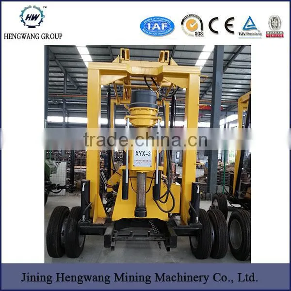 Small Portable Trailer Type Water Well Drilling Rig for Sale photo-6