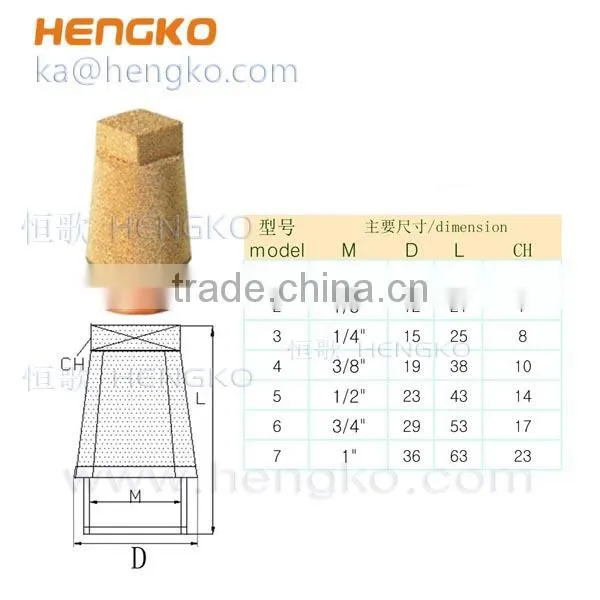 3/8'' BSP Noise Filter Air Pneumatic Brass Muffler photo-4