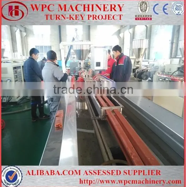 WPC Machinery Wood Plastic Decking Machine photo-3