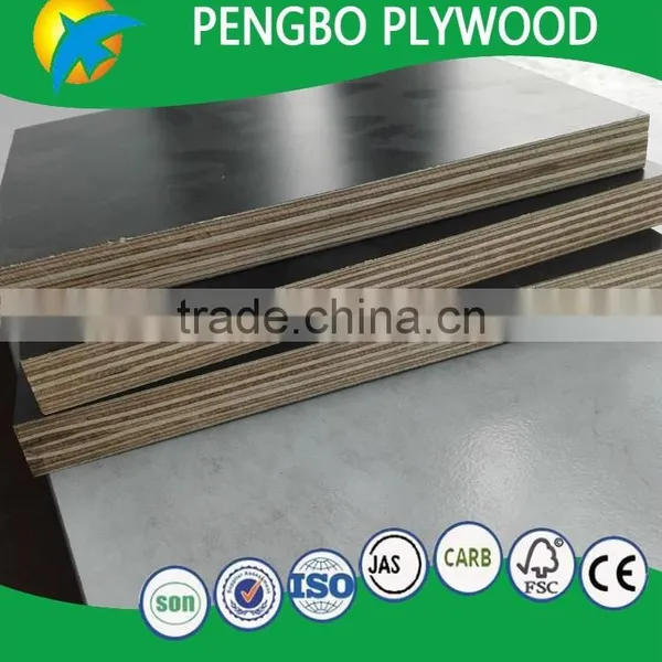 18mm 21mm Full Eucalyptus Main Material Hardwood Core Film Faced Shuttering Plywood photo-5