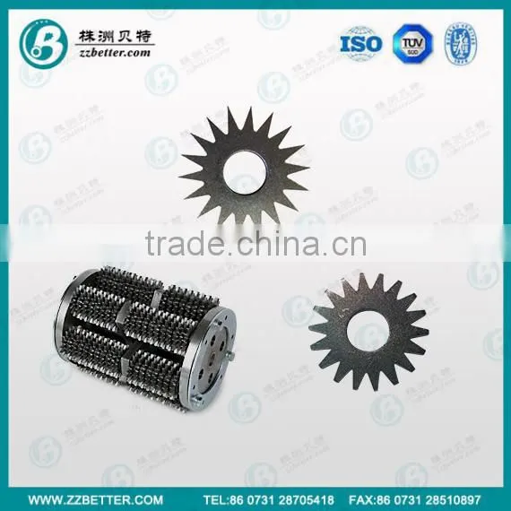 18 Teeth Scarifier Cutters in Steel Material