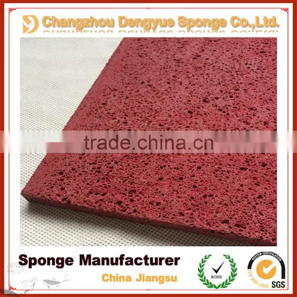 High Density Trowel Pad Use Open Cell Waterproof Natural Rubber Foam photo-4