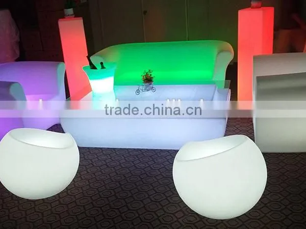 RGBW Color Change Remote Control Long LED Tea/Coffee Table photo-5