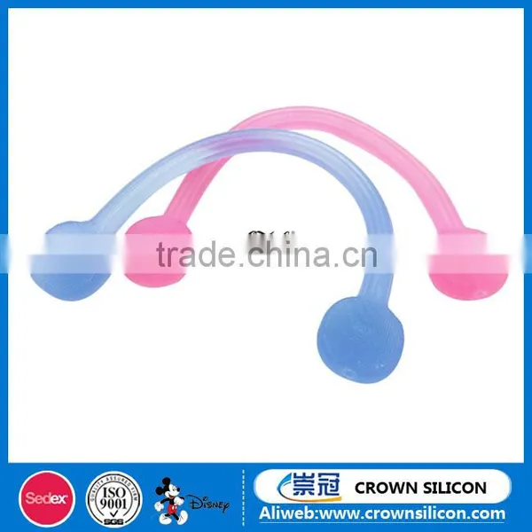 China Wholesale Sports Fitness Ultra Popular Yoga Elasticity Silicone Rope photo-2
