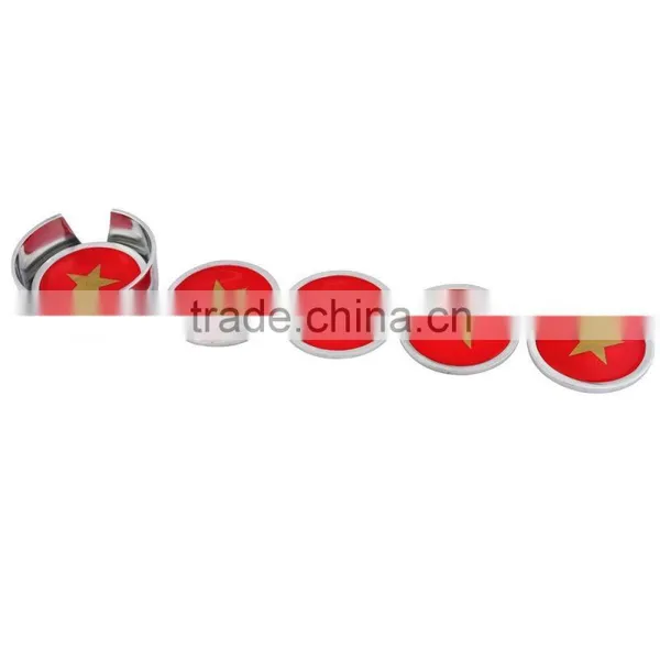 Aluminum Enamel Coaster | Decorative Enamel Coaster photo-4