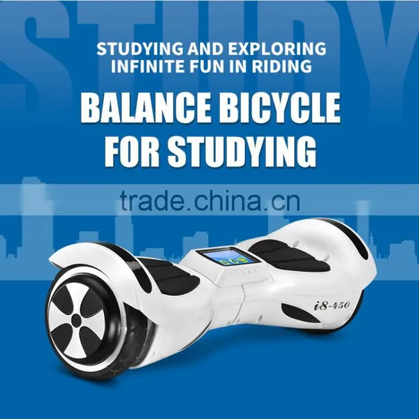 Best Kids Gifts Electric Scooter With Music/Movie Player And Early Education Function, 4.5inch Electric Self Balancing Scooter photo-4