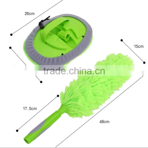 Wholesale Stock Dual Purpose Retractable Cleaning Window Wiper Home Dust Removal photo-5