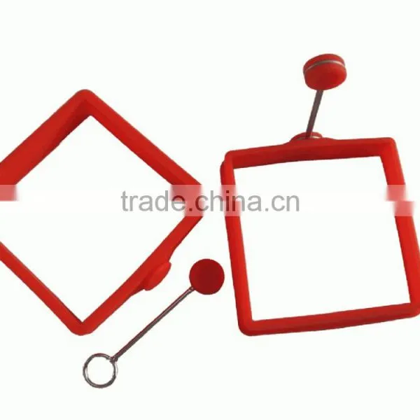 Pancake Mold Square Shape 100% Food Grade Silicone Egg Ring photo-3