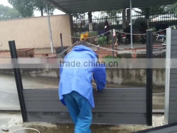WPC Wall Fence Panel for Composite Fence Better Than Plastic Fence Panel photo-6