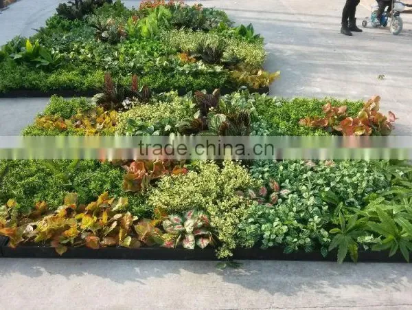 Eco-friendly Artificial Plant Wall ,artificial Grass Wall, Foliage Green Wall for Sale photo-6