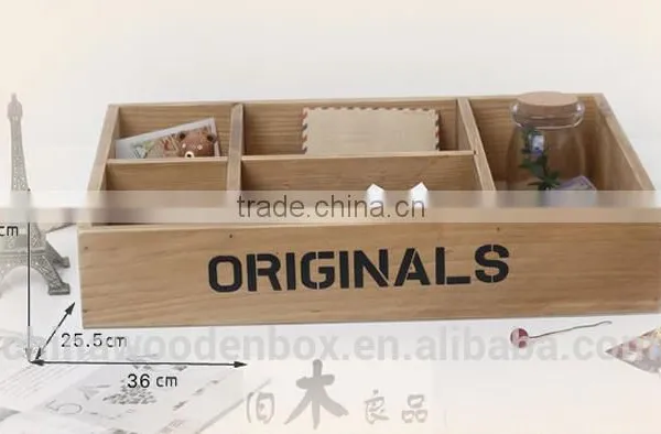 2016 Hot Selling Mini Wooden Sewing Box Unfinished photo-4
