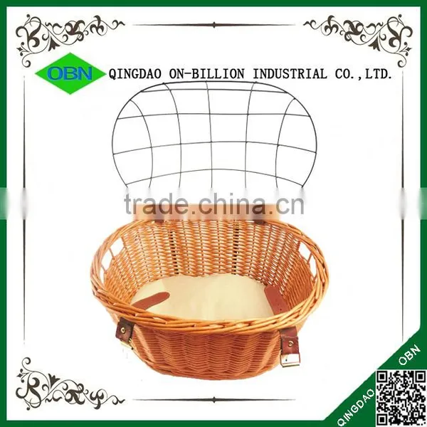 Cheap Willow Bike Basket for Dog photo-3