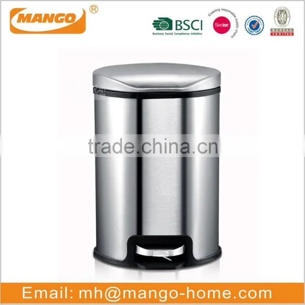 Newly Stainless Steel Pedal Waste Bin photo-2