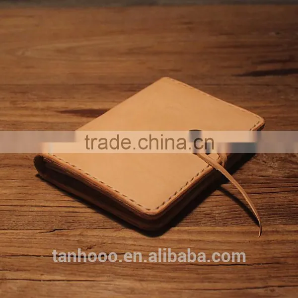 Genuine Leather Passport Holder Wallet Slim Travel Wallet Passport Holder in Embossed Logo photo-3