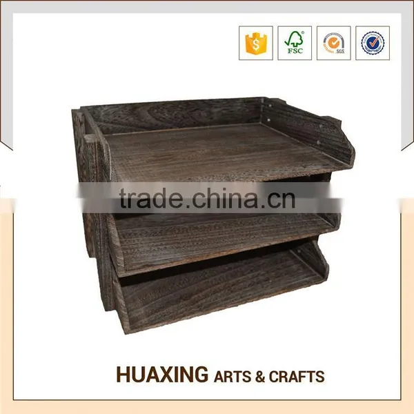 Hot Sales Antique Vintage 4 Tier Wooden Shelf photo-5