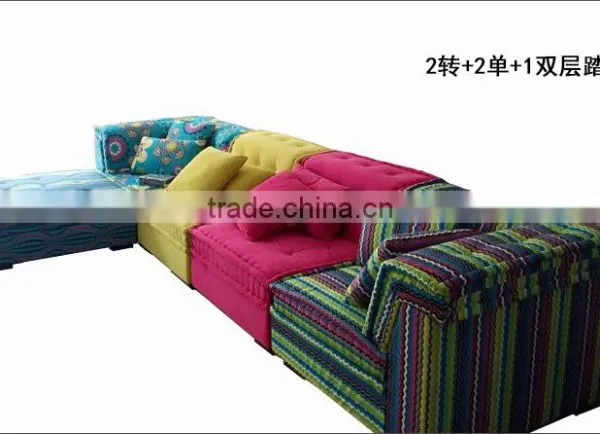 OZ221 Multi Color Optional Colours Fabric Cover Living Room Sofa photo-2