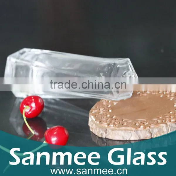 Supplies Rectangular Glass Bottle 105ml Transparent Perfume Glass Bottle photo-2