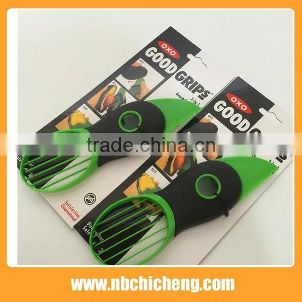 Wholesale Eco-friendly Home Kitchen 3 in 1 Avocado Slicer Avocado 3 in 1 Tool photo-2
