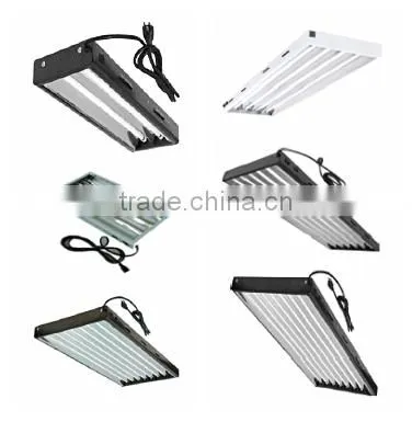 Low-cost Hydroponics T5 Grow Light Fluorescent Fixture 2ft*6 photo-2