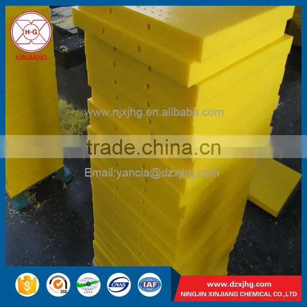 Mexico Market High Density Polyethylene 50mm Crane Jack Pad photo-6