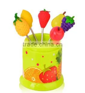 Stainless Steel Decoration Fruit Fork photo-3