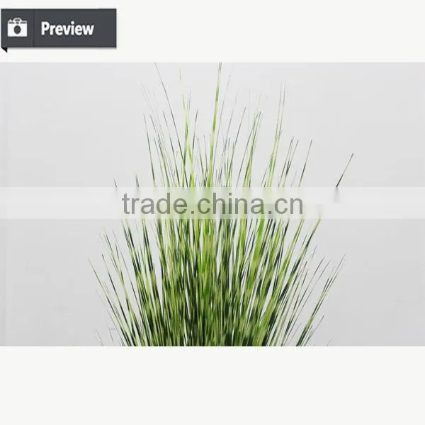 Artificial Potted Grass Synthetic Onion Grass In Pot Fake Grass in Pot for Indoor Decoration photo-2