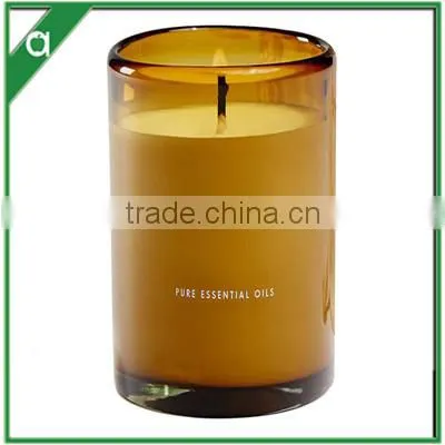 Colored Glass Scented Candle With Personalized Printing and Gift Box photo-5