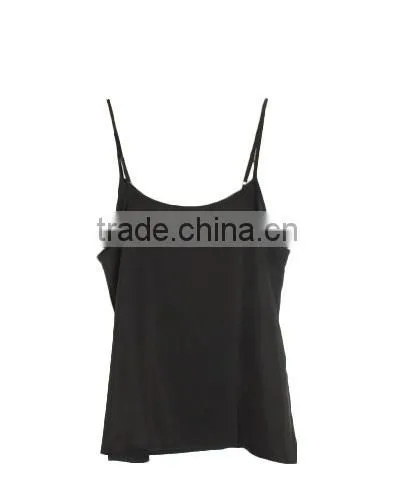 Spaghetti Strap Hot Sale Print Camisoles Casual Tank Fancy Tops for Girls photo-3