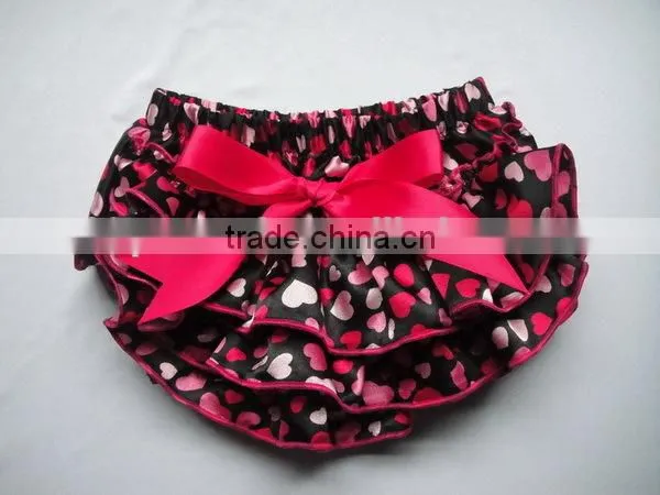 Kids Clothing Suits Floral Prints Shorts Organic Knotted Baby Bloomers photo-3