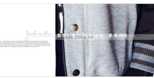 2016 Brand Men Clothing Baseball Jacket Sweatshirt College Sportswear Casual Jackets Slim Fit Fleece Jacket photo-5