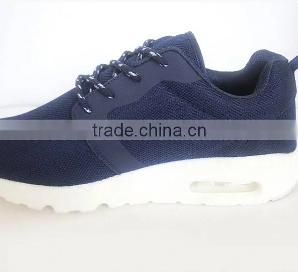 Deep Blue Upper Oem White Outsole Air Cushion Shoes Running Men photo-3